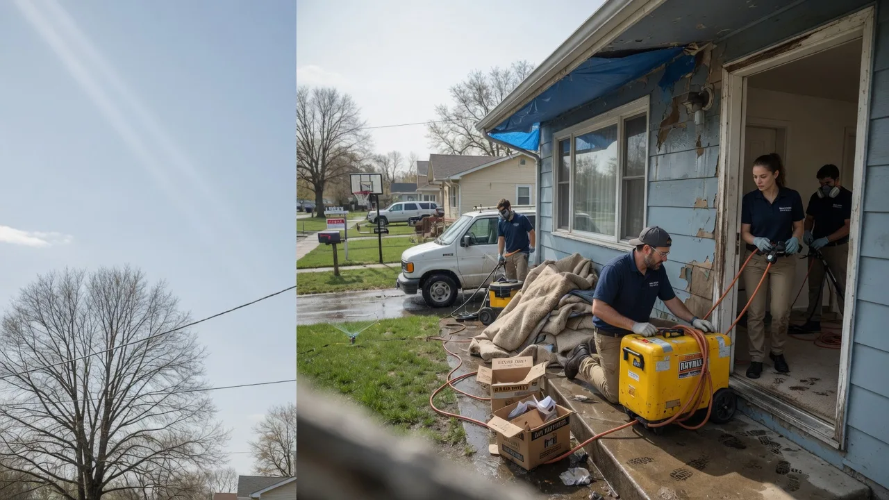 Basement Flood Cleanup in Liverpool, NY near me